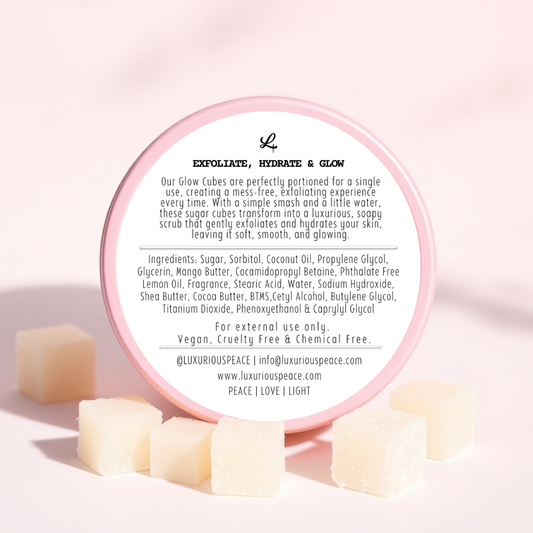 Glow Cubes Sugar Scrub