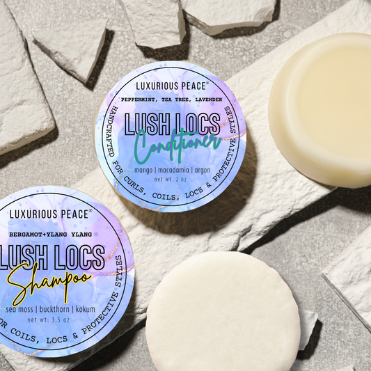 Lush Locs Shampoo & Conditioner Bars