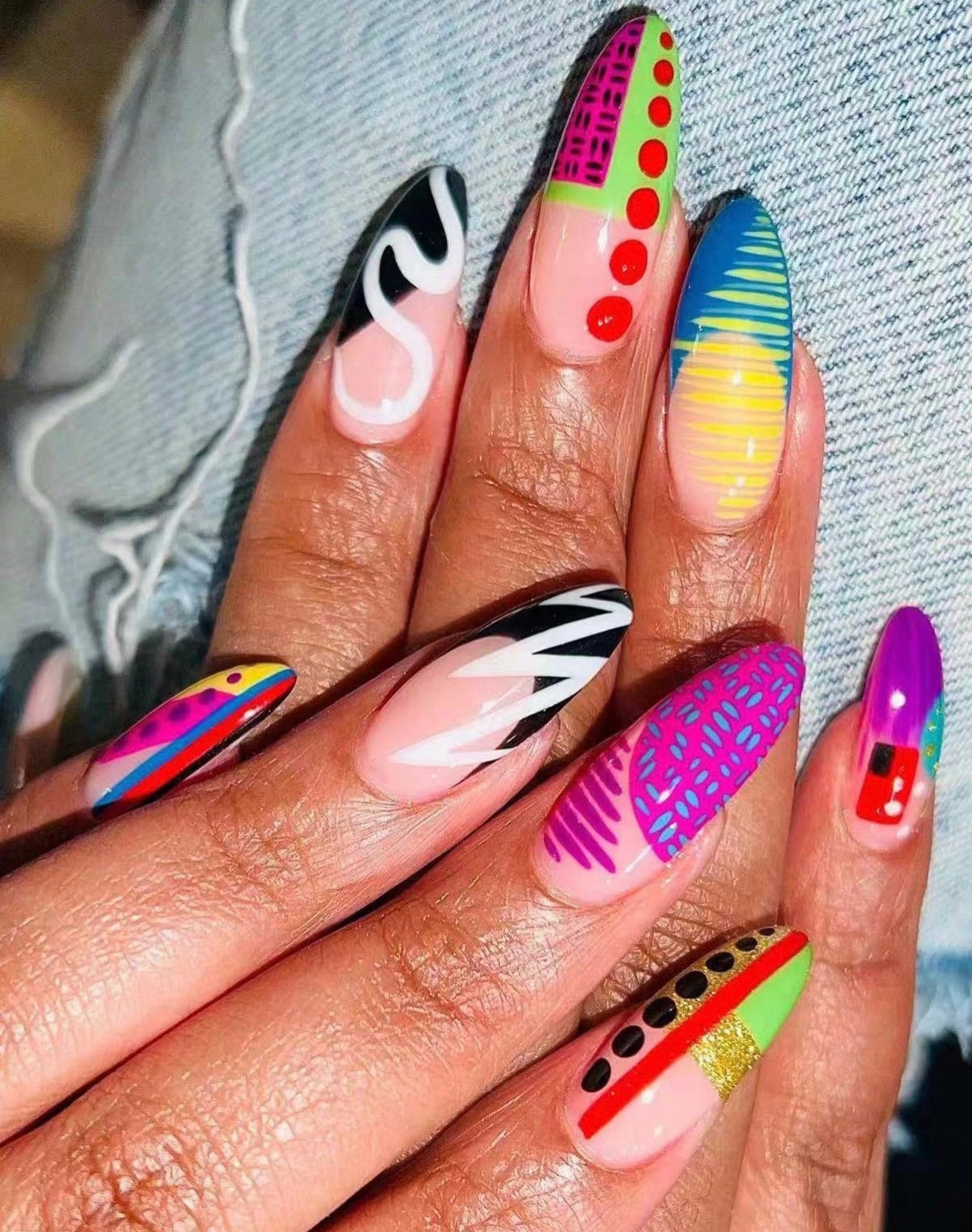 Naturally Press'd Press On Nails by DEMIblue