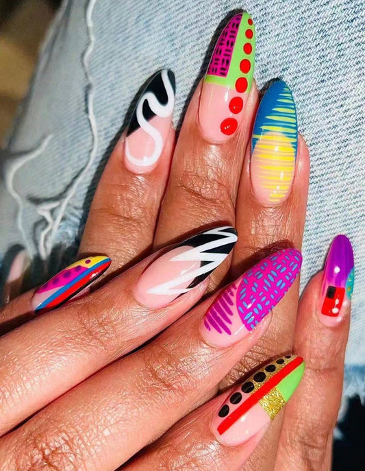 Naturally Press'd Press On Nails by DEMIblue