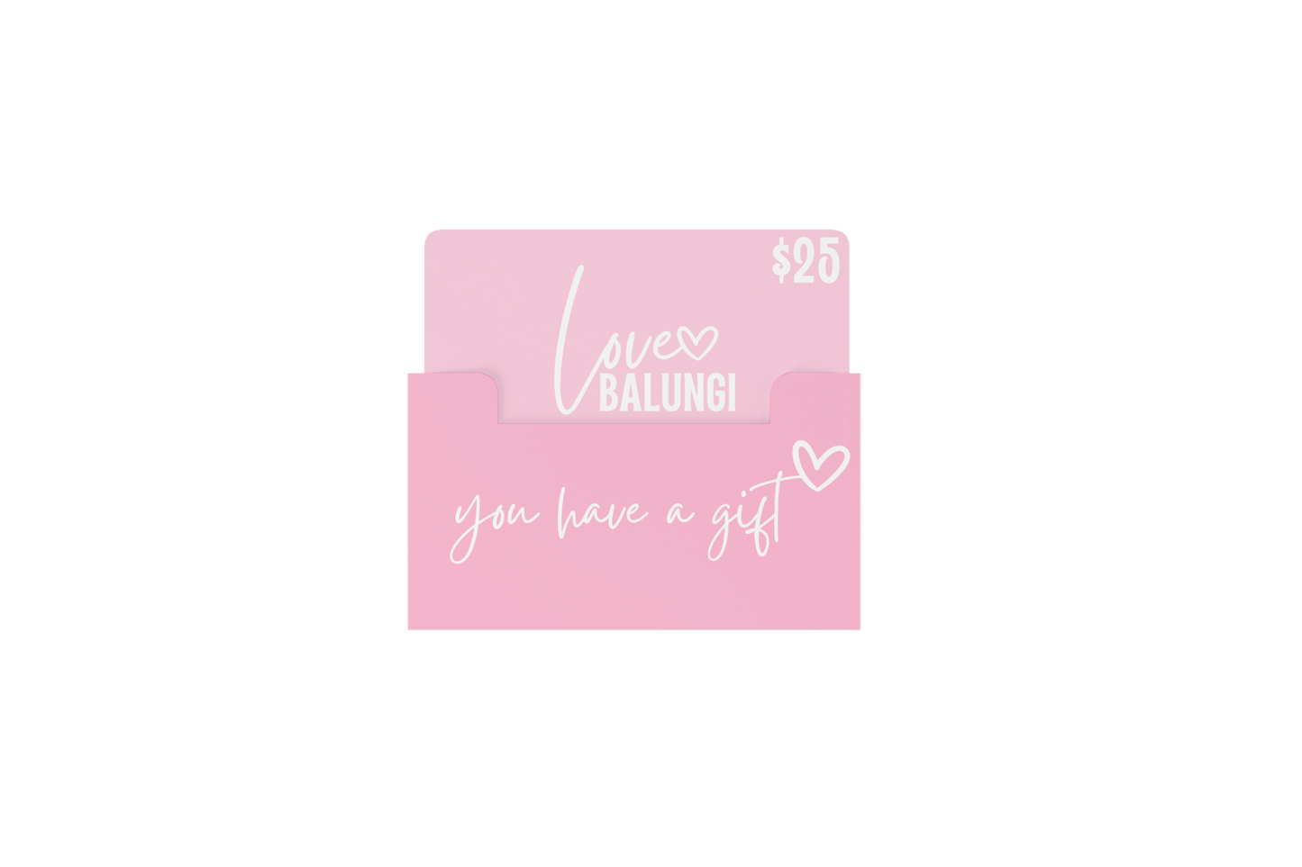 Love Balungi gift card