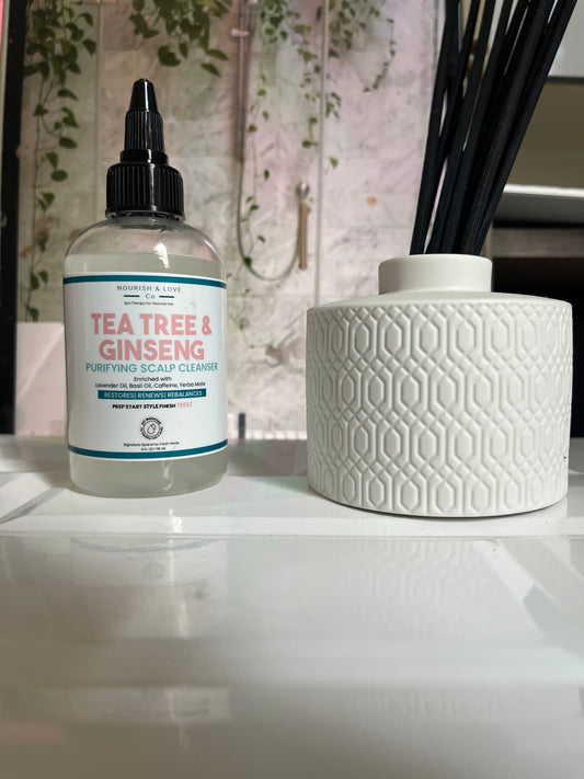 Tea Tree & Ginseng Scalp Cleanser - 4 ounces