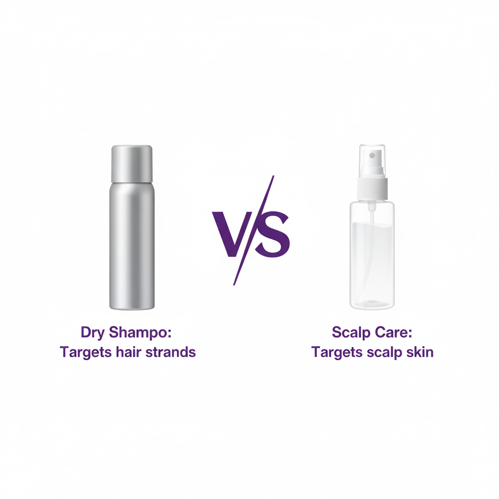 Dry Shampoo vs. Between-Wash Scalp Care: What's the Difference?