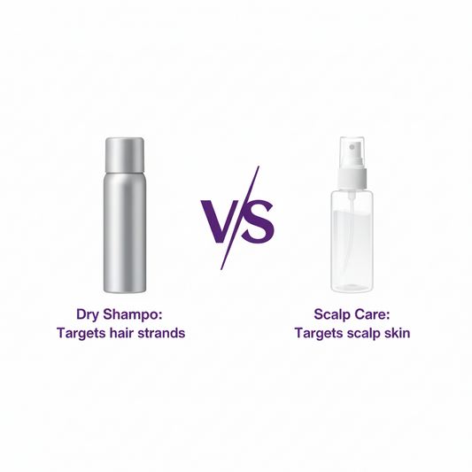 Dry Shampoo vs. Between-Wash Scalp Care: What's the Difference?