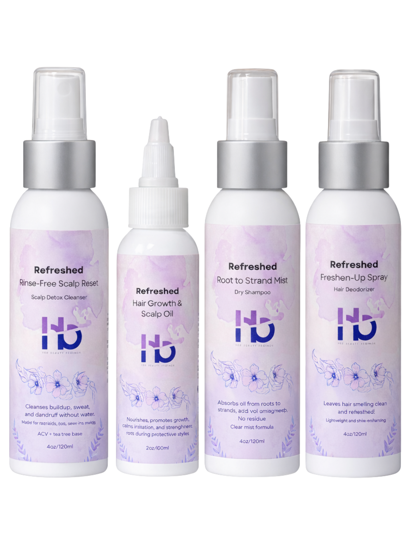 The Refreshed System: 4-Step Between-Wash Routine