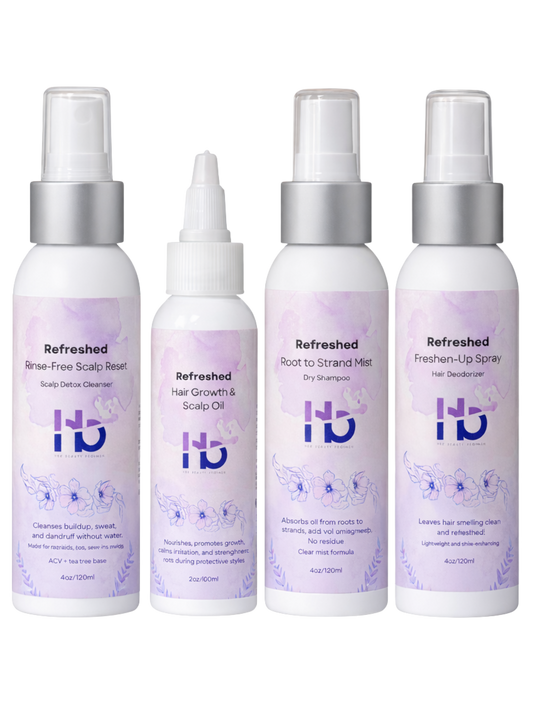 The Refreshed System: 4-Step Between-Wash Routine