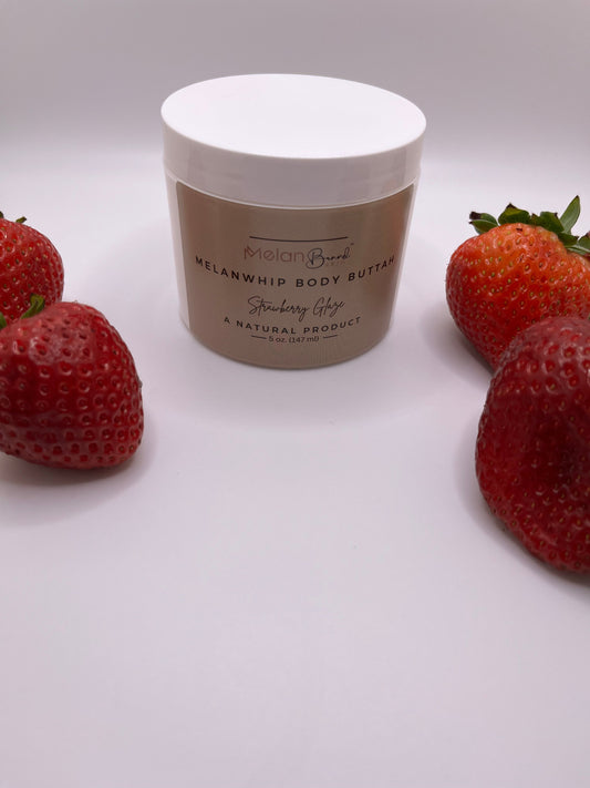 MelanWhip Body Buttah - Strawberry Glaze