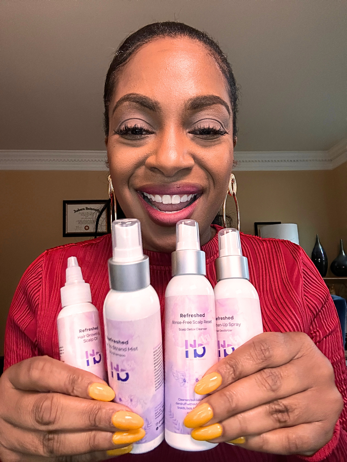 The Refreshed System: 4-Step Between-Wash Routine