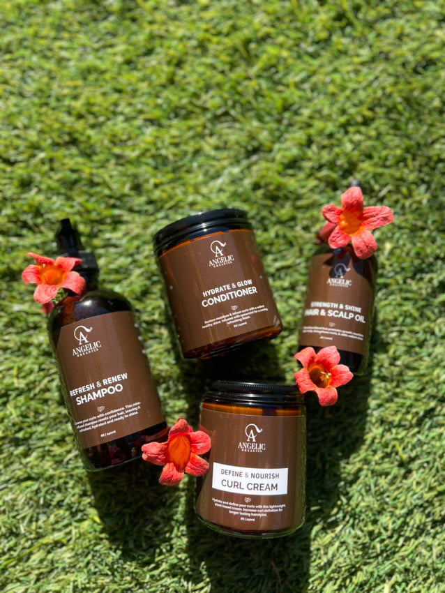 Halo Bundle - Complete 4-Step Ritual for Curly + Coily Hair