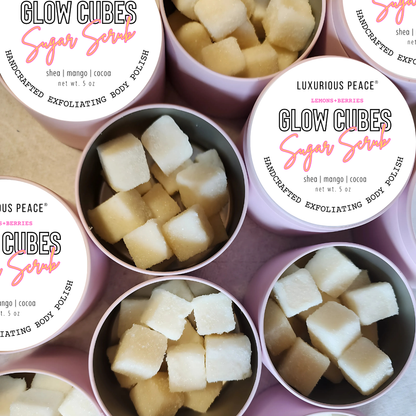 Glow Cubes Sugar Scrub