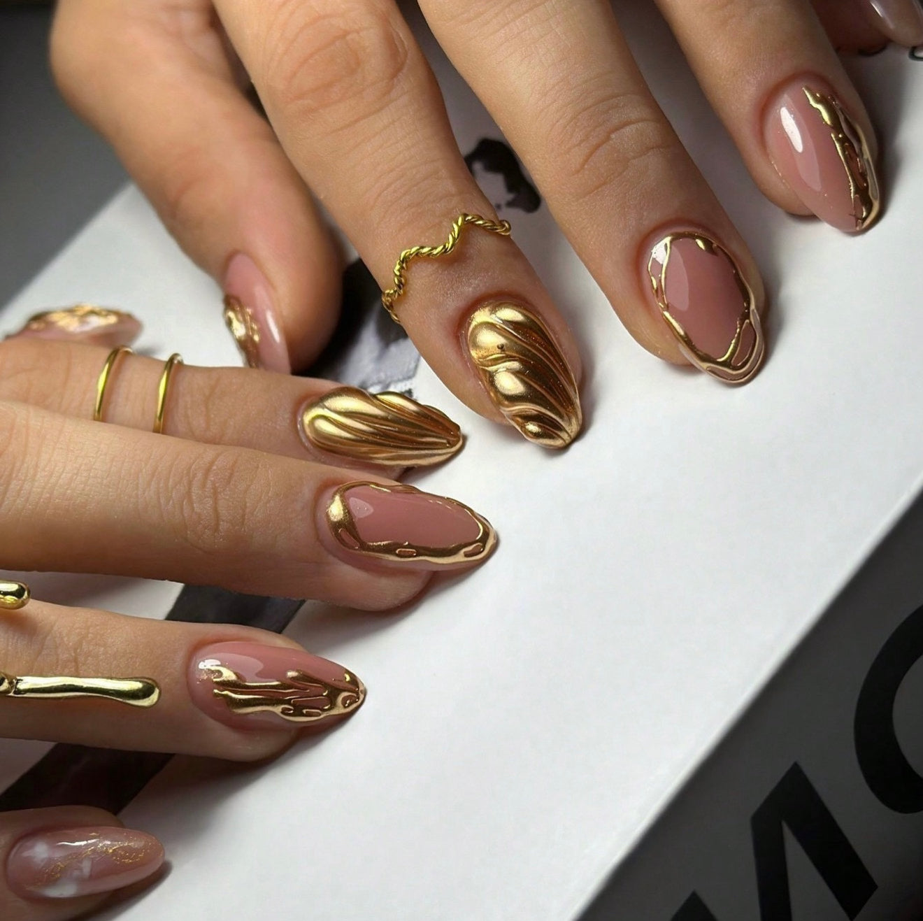 Naturally Press'd Press On Nails by DEMIblue
