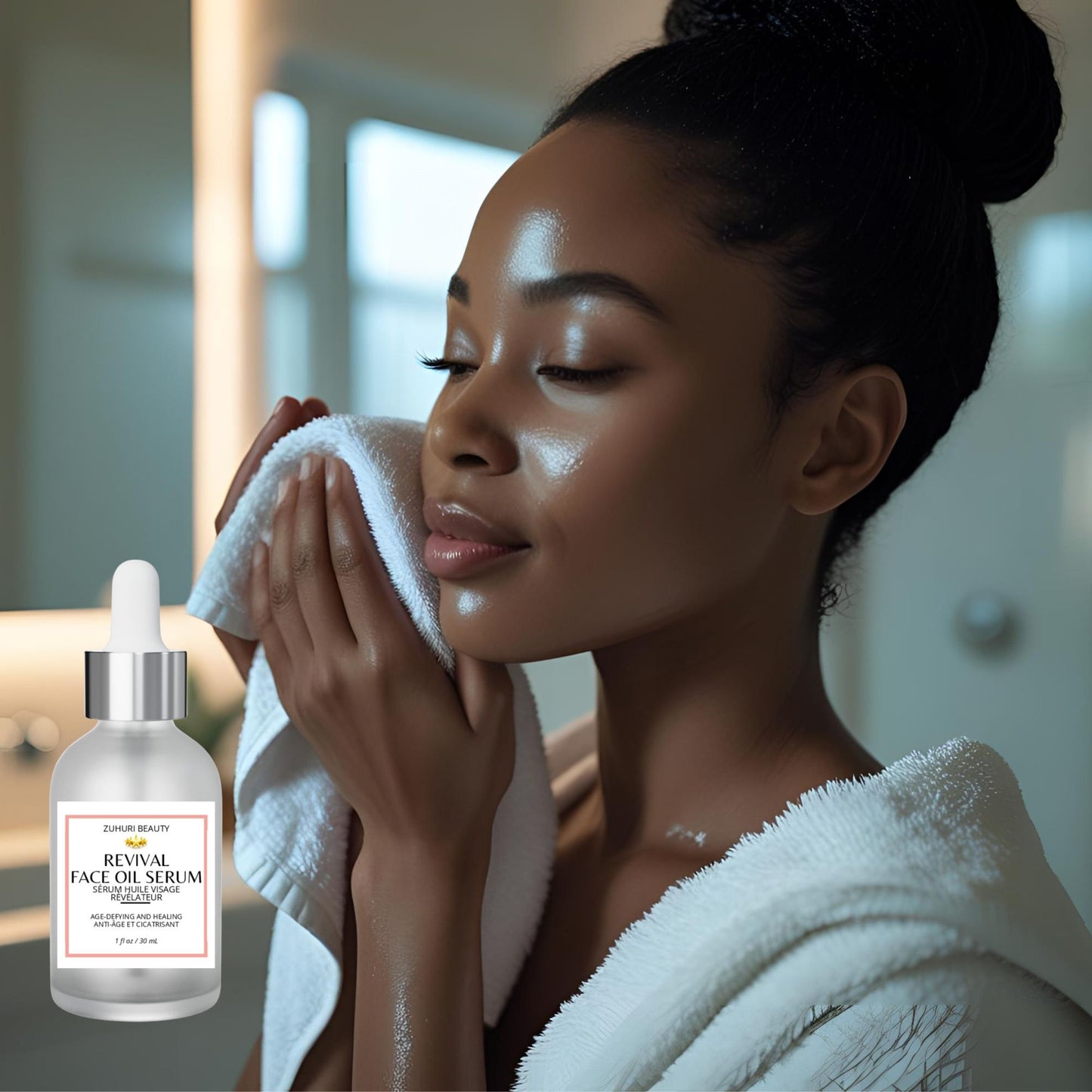 Zuhuri Beauty Age-Defying REVIVAL Face Oil Serum